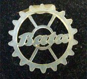 This is a plastic tag, we do not know what it was used for.