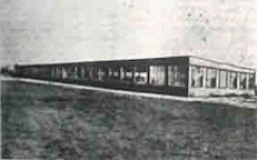 First factory building.