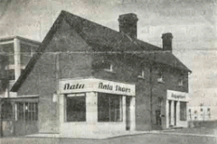 Farm cottages converted in to Gatehouse and shop.