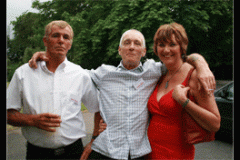 Kevin Sewell, Barry Lewsley and Gwen