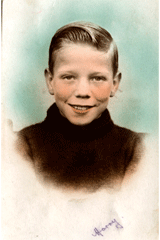 A young Henry, or Harry, Legg.