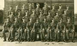 Leslie Theodore Gardiner with his Unit on August 29th 1942.
